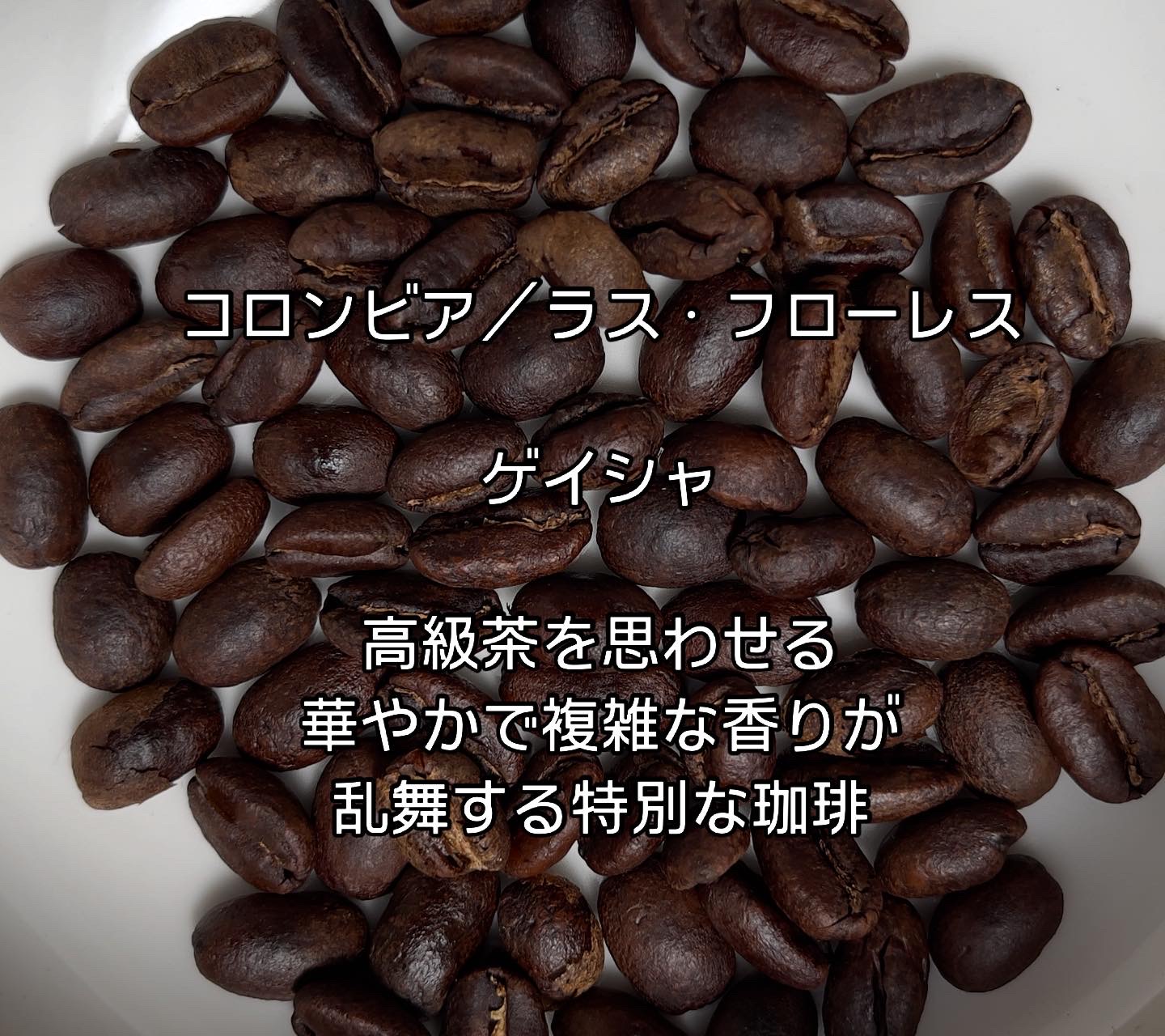 ゲイシャ・コロンビア・ウィラ県・ラスフローレス農園｜100g